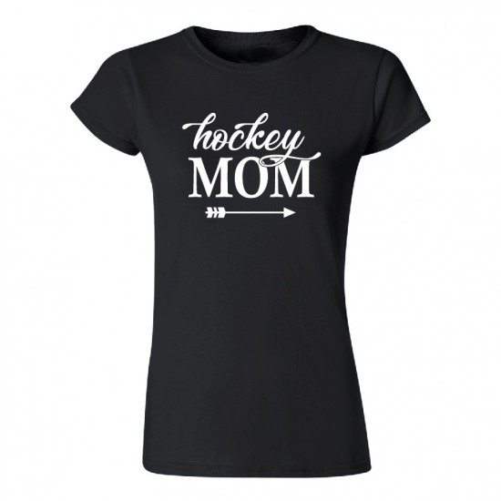 T-Shirt modèle "Hockey mom" 